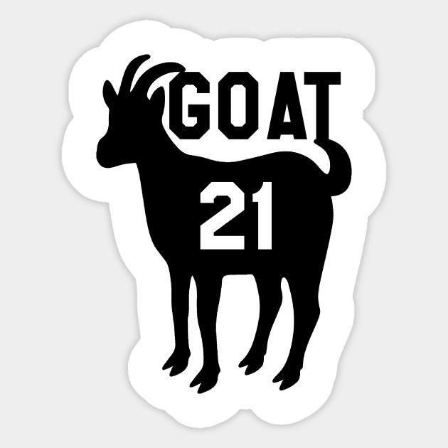 Ezekial Elliot The GOAT Sticker by bestStickers